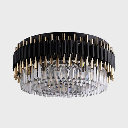 Luxury modern crystal LED chandelier decorative lighting - vue 6 sur 9
