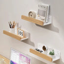 Bathroom Storage Shelves，Wooden bathroom Rack Wall-Mounted Punch-Free, Seasoning Board shower Storage Rack，bath shelf organizer
