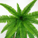 Decorative artificial wall plants with vine and fern leaves