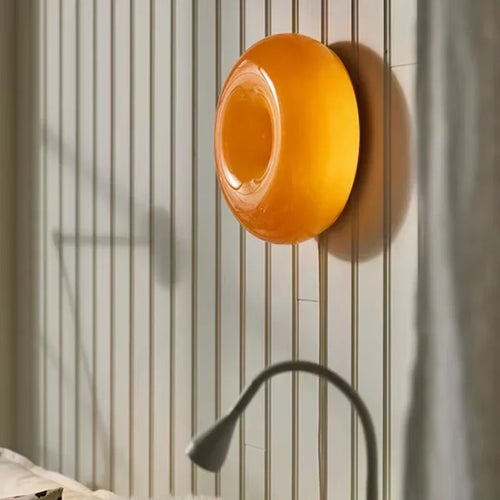 Bauhaus retro donut wall lamp for living room atmosphere - vue 2 sur 10