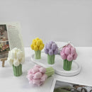 3d silicone mold for flowers and handmade candles