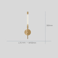 modern minimalist led wall light for elegant interior