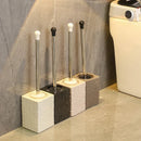 Ceramic toilet brush no dead angle cleaning