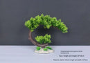 Artificial bonsai plant in plastic for interior decoration