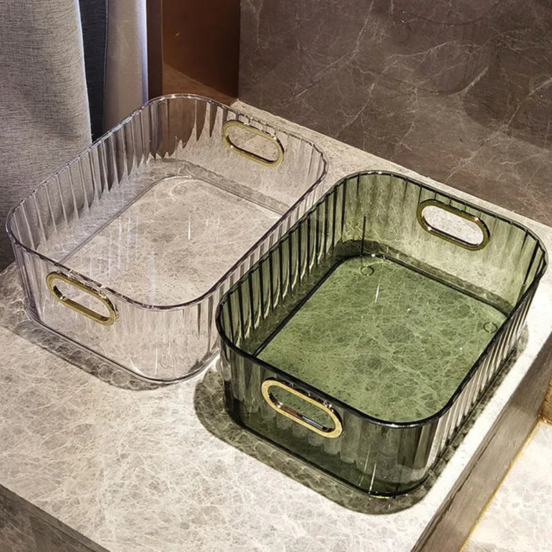 stackable acrylic drawer for storing cosmetics and accessories