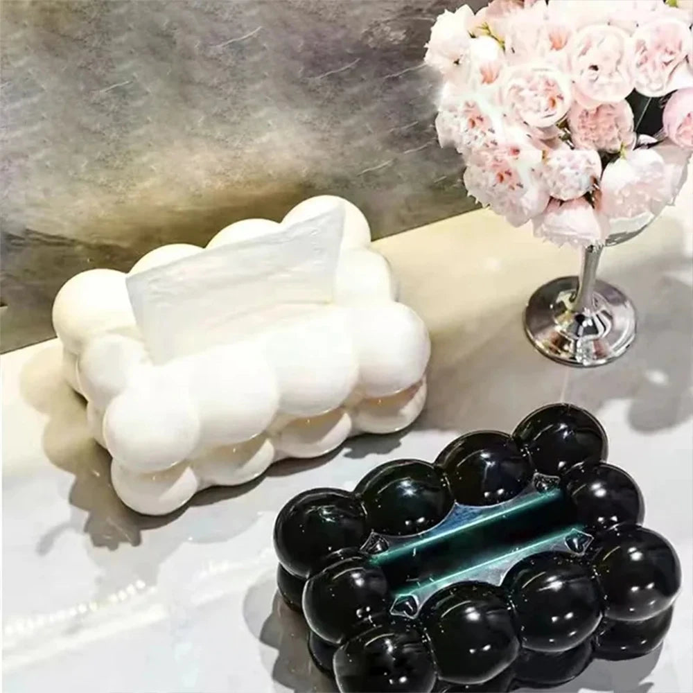 cloud tissue box for decoration and storage - vue 6 sur 8