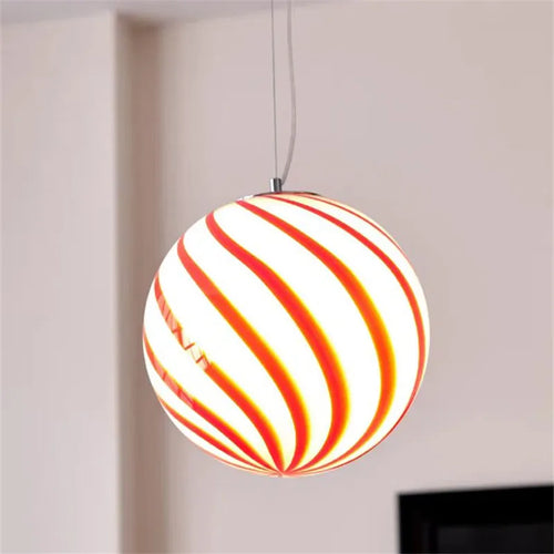 Creative macaron ball pendant light for children's decor
