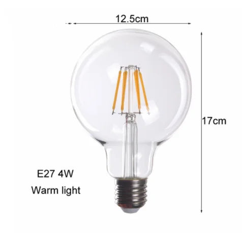 Retro wall light american country style creative industrial design - vue 11 sur 11