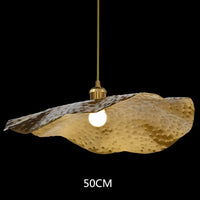 Retro copper pendant light for creative and original lighting