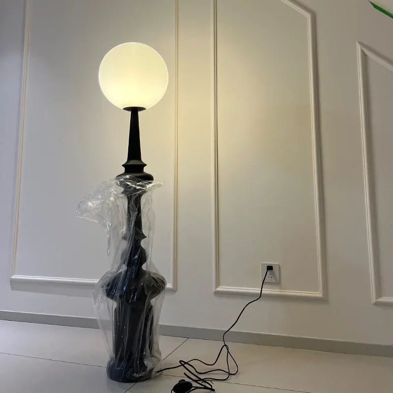 Nordic loft floor lamp for modern artistic decor - vue 4 sur 7
