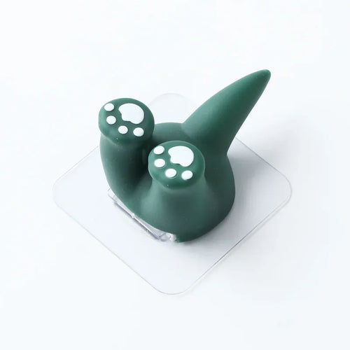 Fun animal adhesive toothbrush holder for children - vue 10 sur 12