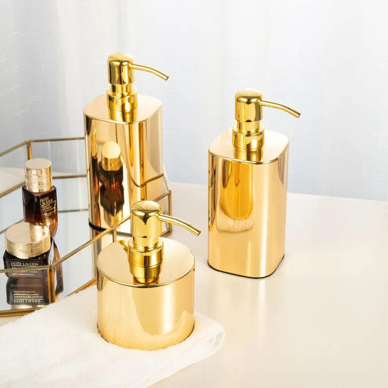 stainless steel soap dispenser for bathroom - vue 5 sur 11
