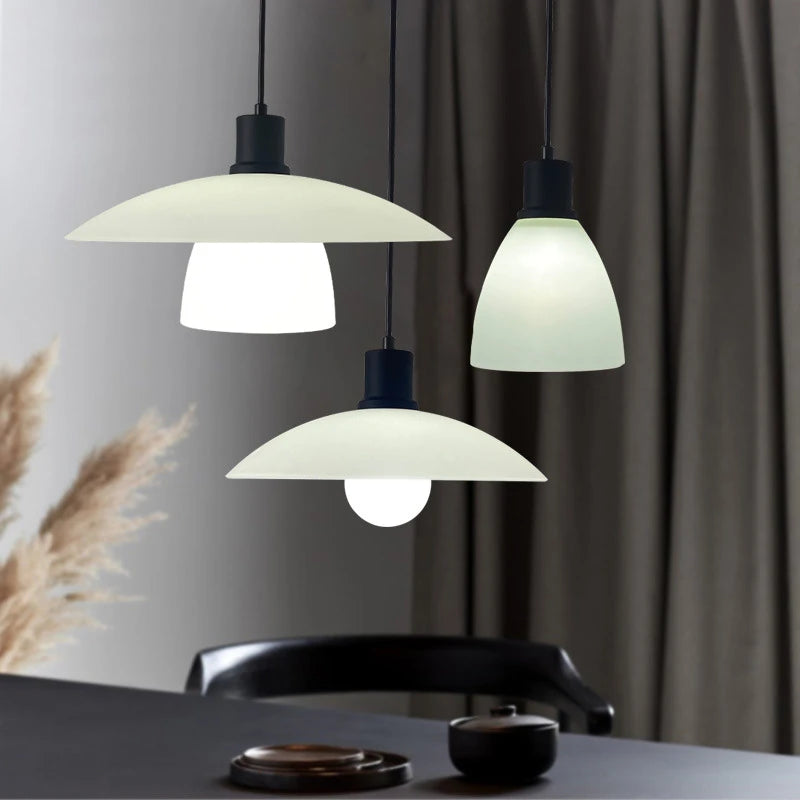 Nordic minimalist LED pendant light Danish designer flying saucer