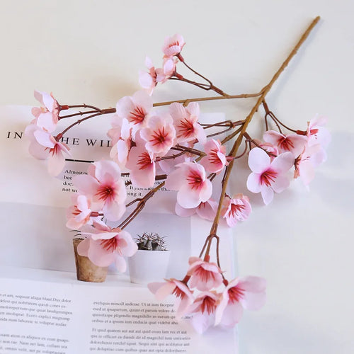 Artificial cherry blossom flowers for wedding, DIY and garden decoration - vue 8 sur 8