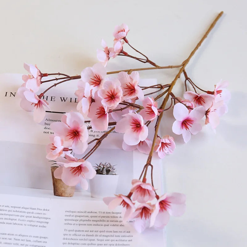 Artificial cherry blossom flowers for wedding, DIY and garden decoration - vue 7 sur 8
