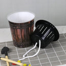 retro resin flower pot for hydroponics