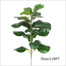 Artificial ficus lyrata plant for indoor and outdoor decoration