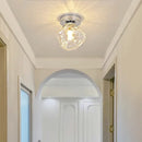 Modern glass ceiling light for elegant interior decor