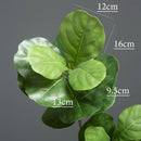 Artificial ficus tree branch for indoor and outdoor decoration