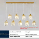 Luxury crystal lamp for elegant modern interiors