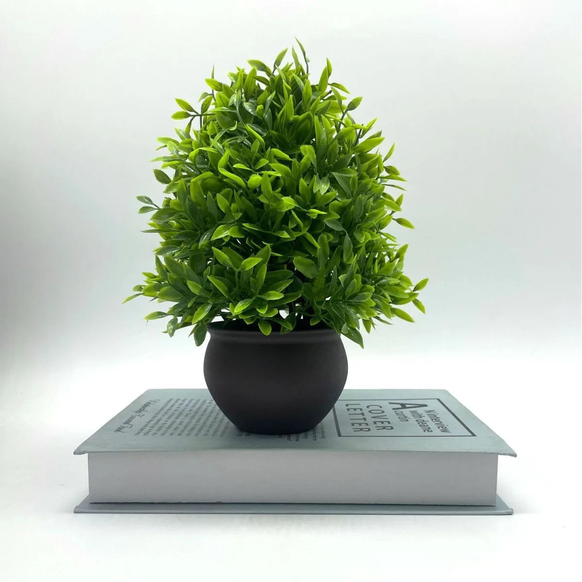 Artificial potted bonsai plants for home and office decoration - vue 5 sur 5