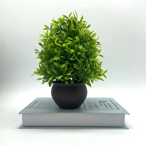 Artificial potted bonsai plants for home and office decoration - vue 6 sur 5