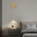 Designer copper wall light for creative and modern interiors