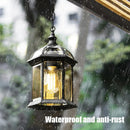 Outdoor hanging garden light lantern waterproof for gate, corridor, balcony and courtyard ceiling