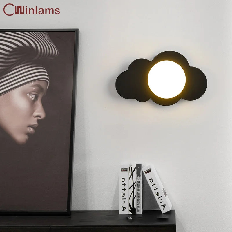 modern design cloud-shaped wall light for elegant interiors