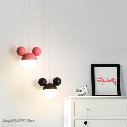 Mickey LED pendant lamp for children's eye care - vue 4 sur 8