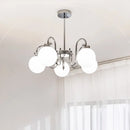Romantic decorative arc-shaped LED ceiling light