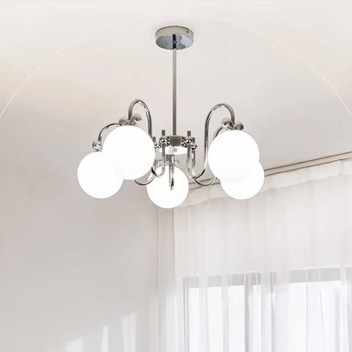 Romantic decorative arc-shaped LED ceiling light - vue 2 sur 12