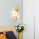 Children's LED wall light in rabbit panda shape
