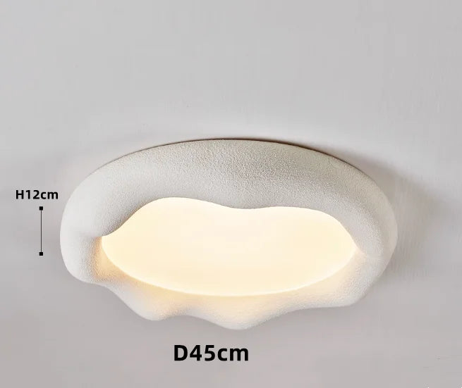 Creative minimalist Japanese wabi sabi ceiling light