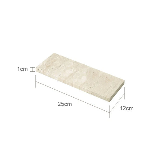 natural marble bathroom accessory set - vue 18 sur 30