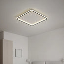 Ultra slim modern design square panel ceiling light for interiors
