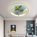 Creative LED ceiling light for children's room decor