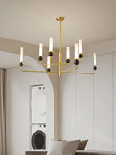 Modern LED chandelier for elegant and simple interior decor