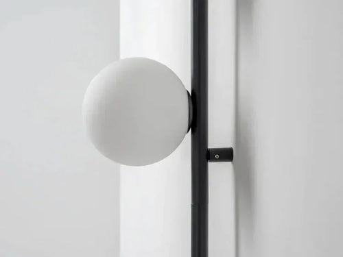 Long LED wall light with cable plug - vue 6 sur 7