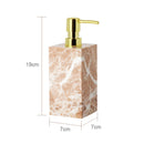 natural marble bathroom accessory set