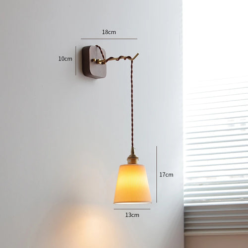 Japanese style LED wall light IWHD - vue 16 sur 23