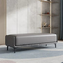 designer Italian leather stools for living room and bedroom