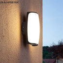 Modern waterproof outdoor aluminium wall light for garden and balcony