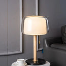 Modern glass bedside lamp for elegant décor