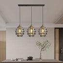 Modern stained glass pendant light for interior decoration