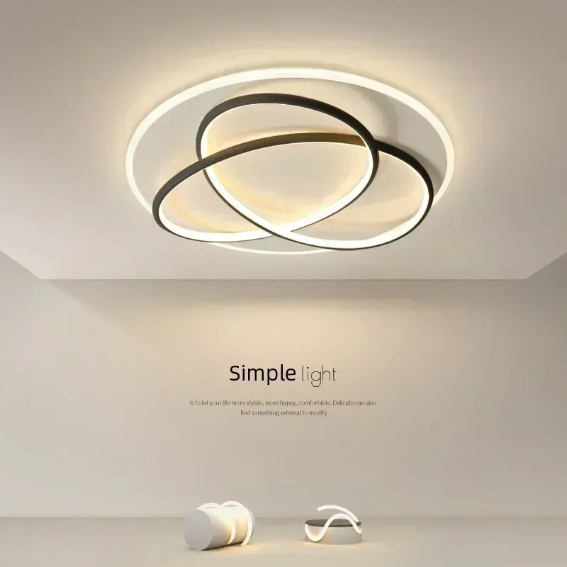 Modern LED ceiling light for stylish and bright interior decoration