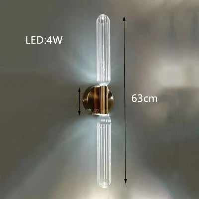 Adjustable nordic clear glass light tube pendant - vue 20 sur 20