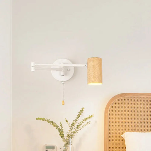Nordic swivel bedside lamp for reading and study - vue 3 sur 12