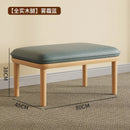 Nordic modern velvet stool unique and space-saving pouf