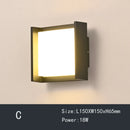 Durable waterproof LED garden wall light for outdoor use